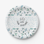 Assiettes En Carton Plaque de papier passover "Whimsical Seder Tim" Mo (Devant)
