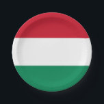 Assiettes En Carton Plaque de papier patriotique avec drapeau de la Ho<br><div class="desc">Fêtez vos réunions avec nos plaques en papier vibrantes avec le drapeau de la Hongrie ! Ces assiettes en papier sont plus qu’une simple vaisselle fonctionnelle, elles sont une célébration du riche patrimoine et de l’esprit culturel de la Hongrie. Le design audacieux affiche le drapeau hongrois, faisant de ces assiettes...</div>