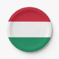 Plaque de papier patriotique avec drapeau de la Ho