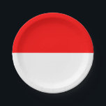 Assiettes En Carton Plaque de papier patriotique avec drapeau d'Indoné<br><div class="desc">Ajoutez un air festif et patriotique à vos célébrations avec ces plaques en papier arborant le drapeau de l'Indonésie ! Parfaites pour toutes les occasions, ces assiettes présentent le design rouge et blanc éclatant du drapeau indonésien, ce qui en fait un choix idéal pour les événements, les fêtes et les...</div>