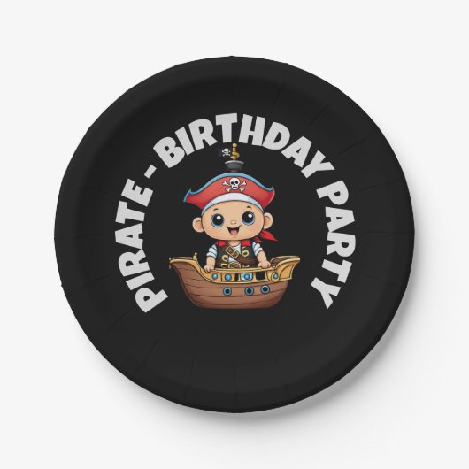 Assiettes En Carton Plaque de papier personnalisée fête d'anniversaire (Devant)