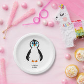 Assiettes En Carton Plaque de papier pingouin (Fête)