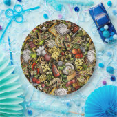 Assiettes En Carton Plaque de papier Pizza Party (Fête)