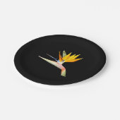 Assiettes En Carton Plaque de papier Plante Bird of Paradise (Angle)