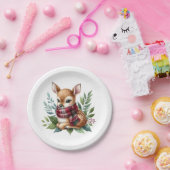 Assiettes En Carton Plaque de papier Plaques de Baby shower d'automne (Fête)