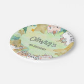 Assiettes En Carton Plaque de papier pour anniversaire de maïs magique (Angle)