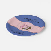 Assiettes En Carton Plaque de papier pour danseurs (Angle)