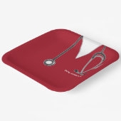 Assiettes En Carton Plaque de papier pour le groupe de finition de l'é (Angulaire)