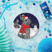 Assiettes En Carton Plaque de papier pour les kits de Noël (Fête)