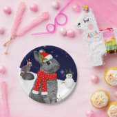 Assiettes En Carton Plaque de papier pour les kits de Noël (Fête)