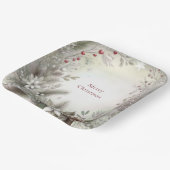 Assiettes En Carton Plaque de papier pour Noël (Angulaire)