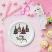 Assiettes En Carton Plaque de papier pour Noël (Fête)