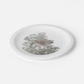 Assiettes En Carton Plaque de papier pour oiseaux d'hiver (Angle)