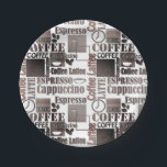 Assiettes En Carton Plaque de papier pour oreiller à jetons de café pr<br><div class="desc">Café favori,  café,  cuisine,  noir,  blanc,  marron,  espresso,  latte,  typographie,  cadeau</div>