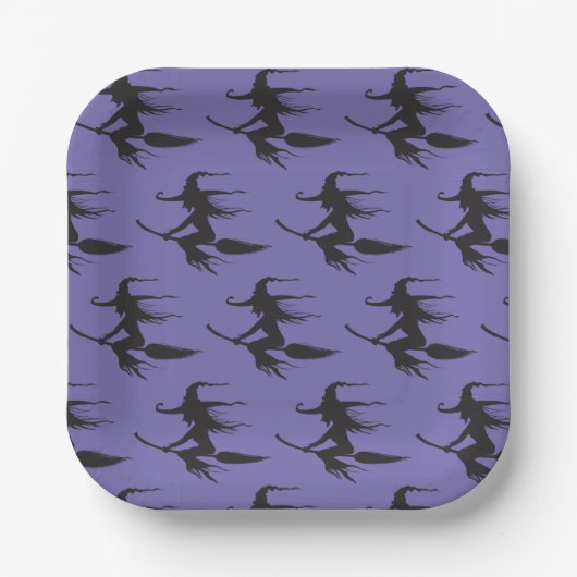 Assiettes En Carton Plaque de papier pour partie d'Halloween (Recto)