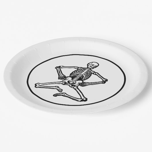 Assiettes En Carton Plaque de papier pour partie d'Halloween (Angle)