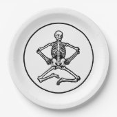 Assiettes En Carton Plaque de papier pour partie d'Halloween (Devant)