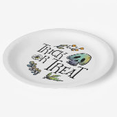 Assiettes En Carton Plaque de papier pour partie Halloween (Angle)