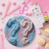 Assiettes En Carton Plaque de papier Reveal Party Garçon ou fille (Fête)