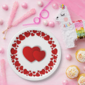 Assiettes En Carton Plaque de papier rond de 9 po (Fête)