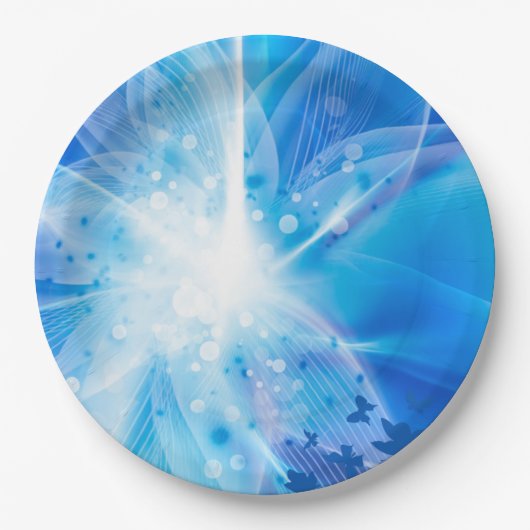 Assiettes En Carton Plaque de papier rond de 9 po (Devant)