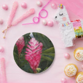 Assiettes En Carton Plaque de papier rouge Ginger (Fête)