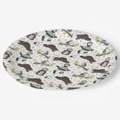 Assiettes En Carton Plaque de papier Sloth (Angle)