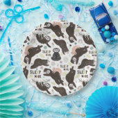 Assiettes En Carton Plaque de papier Sloth (Fête)