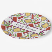 Assiettes En Carton Plaque de papier Spring Passover (Angle)