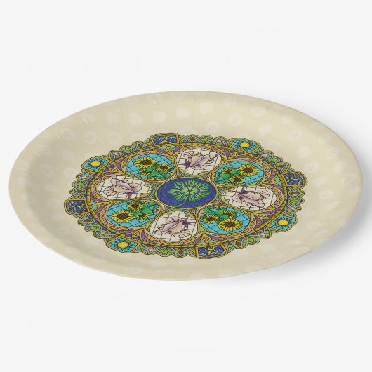 Assiettes En Carton Plaque de papier Summer Nouveau (Angle)