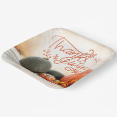 Assiettes En Carton Plaque de papier Thanksgiving (Angulaire)
