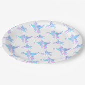 Assiettes En Carton Plaque de papier Unicorne (Angle)