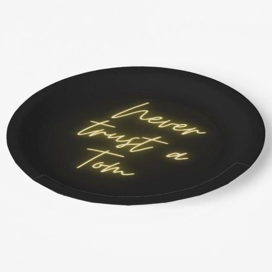 Assiettes En Carton Plaque de papier Vanderpump Rules (Angle)