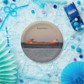 Assiettes En Carton Plaque de papier Wilfred Sykes (Fête)