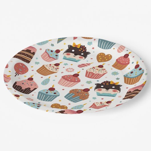 Assiettes En Carton plaque de partie (Angle)