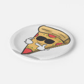 Assiettes En Carton Plaque de pizza super Cool (Angle)