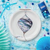 Assiettes En Carton Plaque de poivre (Fête)