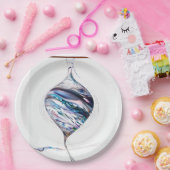 Assiettes En Carton Plaque de poivre (Fête)