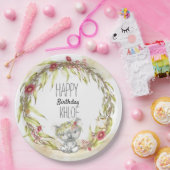 Assiettes En Carton Plaque de soirée australienne avec koalas (Fête)