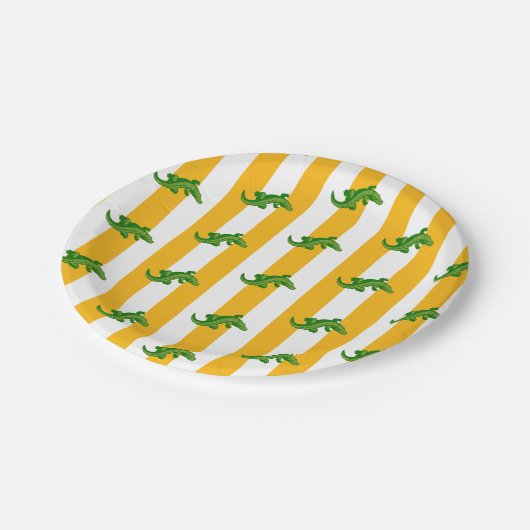 Assiettes En Carton Plaque de triage Gator (Angle)