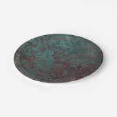 Assiettes En Carton Plaque d'impression "cuivre" de corrosion (Angle)
