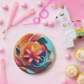 Assiettes En Carton Plaque EchoElegance (Fête)