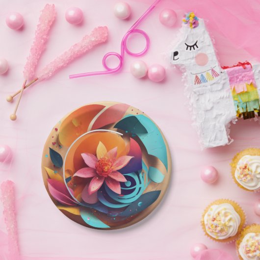 Assiettes En Carton Plaque EchoElegance (Fête)