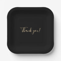 Plaque en Merci Arrière - plan noir