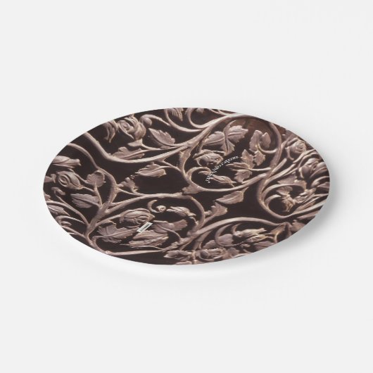 Assiettes En Carton Plaque en papier (Angle)