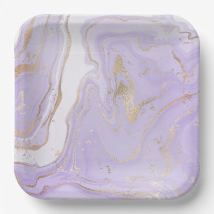 Assiettes En Carton Plaque en papier Carré pour les parties de jardin