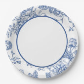 Assiettes En Carton Plaque en papier Chinoiserie (Devant)