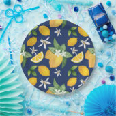 Assiettes En Carton Plaque en papier citron Amalfi (Fête)