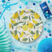 Assiettes En Carton Plaque en papier Citrus (Fête)