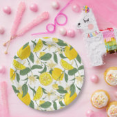 Assiettes En Carton Plaque en papier Citrus (Fête)